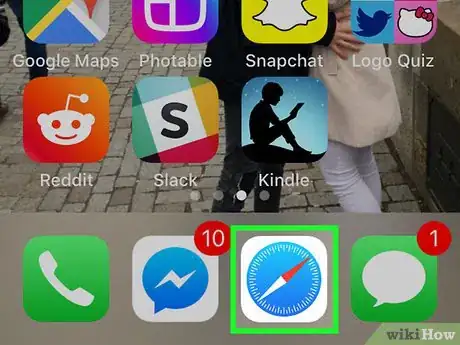 Image titled Quote on Facebook on an iPhone or iPad Step 1