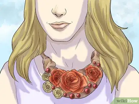 Image titled Wear a Bib Necklace Step 2
