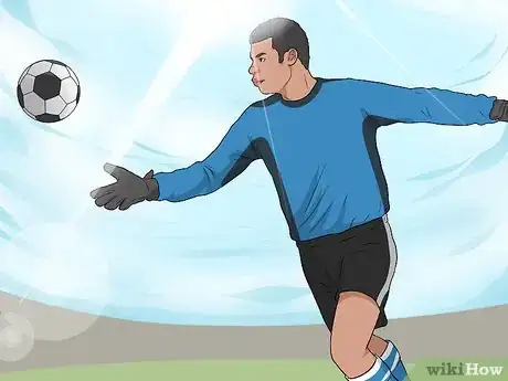 Image titled Half Volley a Soccer Ball Step 4