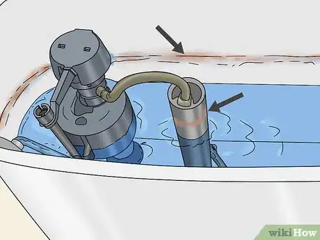 Image titled Adjust the Fill Valve on a Toilet Step 1