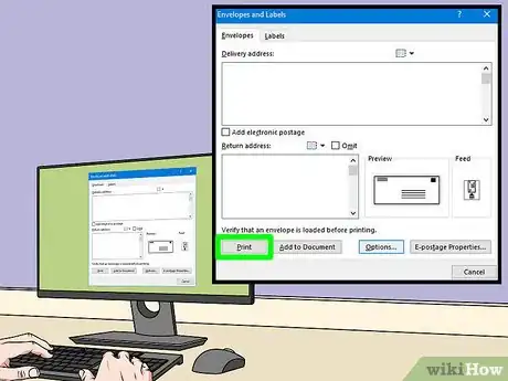 Image titled Print on an Envelope Using Microsoft Word Step 16