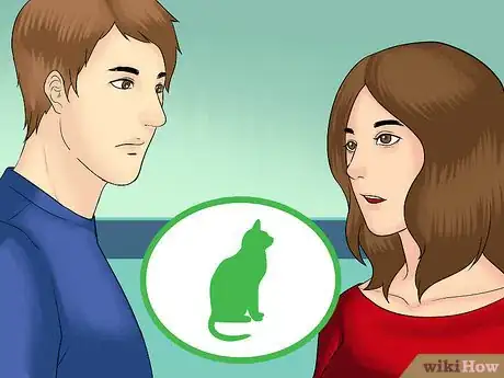 Image titled Eat Without a Cat Begging Step 4