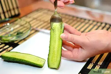 Image titled Peel and Seed a Cucumber Step 13