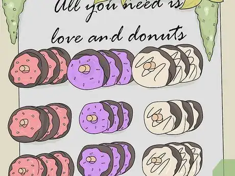 Image titled Display Donuts at a Wedding Step 7