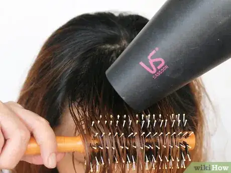 Image titled Make a Side Fringe Without Cutting Your Hair Step 10