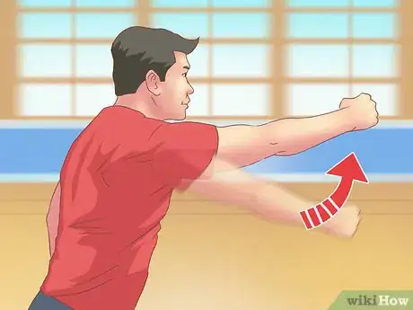 Image titled Do an Underhand Serve Step 11