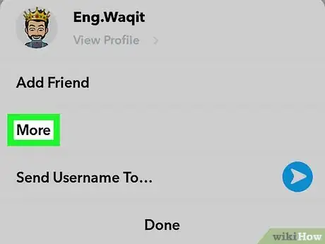 Image titled Block Someone on Snapchat Step 7