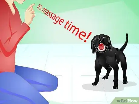 Image titled Give Your Dog a Massage Step 1