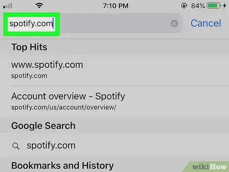 Image titled Add Family Members on Spotify on iPhone or iPad Step 2