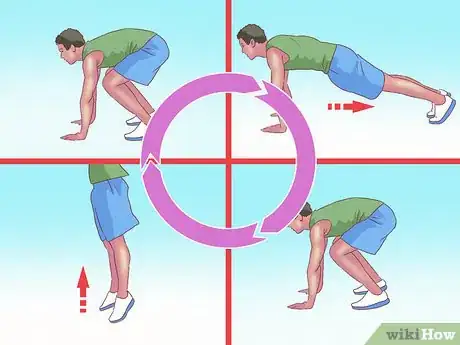 Image titled Perform HIIT Cardio in 15 Minutes With Only Body Weight Step 8