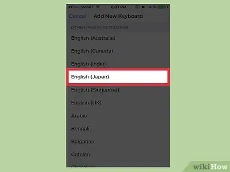 Image titled Add a New Keyboard on an iPhone Step 7