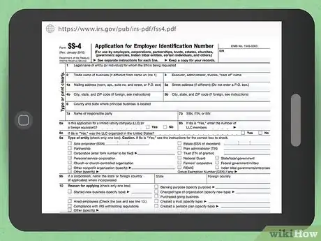 Image titled Get an Employer Identification Number Step 3
