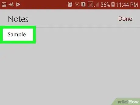 Image titled Add Speaker Notes in PowerPoint on Android Step 8