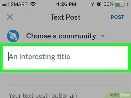 Image titled Post on Reddit Step 14