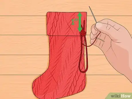 Image titled Make Christmas Stockings from Sweaters Step 12