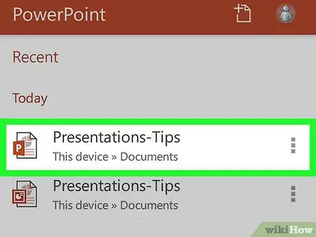 Image titled Add Speaker Notes in PowerPoint on Android Step 2