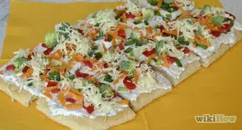 Make Vegetable Pizza