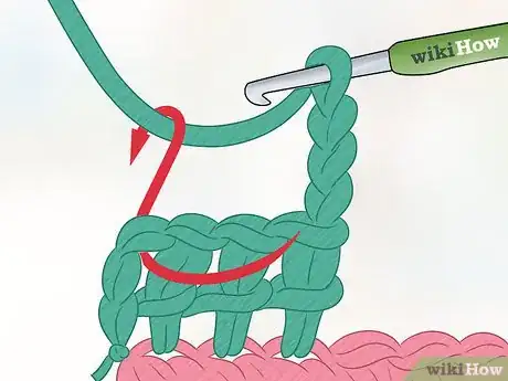 Image titled Crochet the Reverse Shell Stitch Step 6