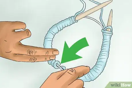 Image titled Moebius Cast on Step 9