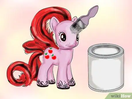 Image titled Make a My Little Pony Custom with Sharpie Markers Step 9