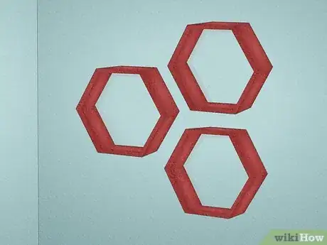 Image titled Decorate Hexagon Shelves Step 2