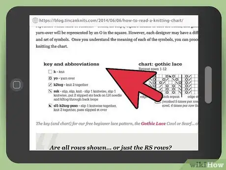 Image titled Read a Knitting Pattern Step 9