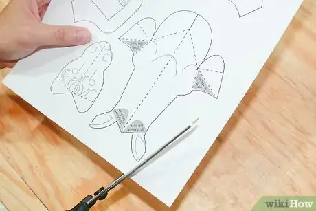 Image titled Make a Unicorn Pop up Card (Robert Sabuda Method) Step 3