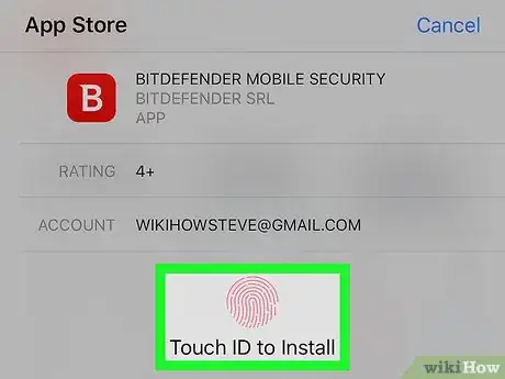 Image titled Download Bitdefender on iPhone or iPad Step 6