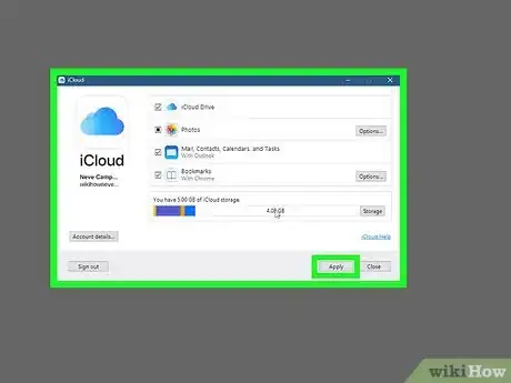 Image titled Download iCloud on Windows 10 Step 14