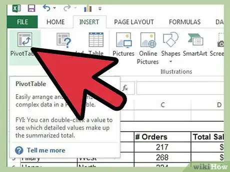 Image titled Create Pivot Tables in Excel Step 3