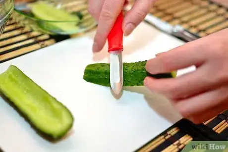 Image titled Peel and Seed a Cucumber Step 14