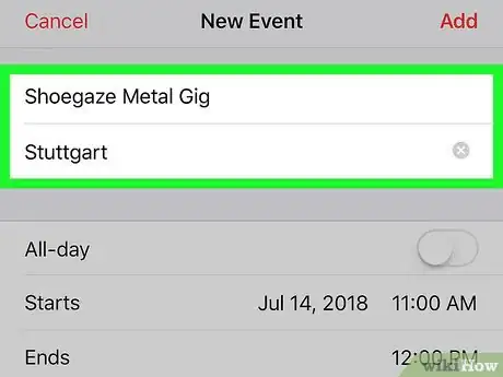 Image titled Add an Event to Your Family Calendar on an iPhone Step 3