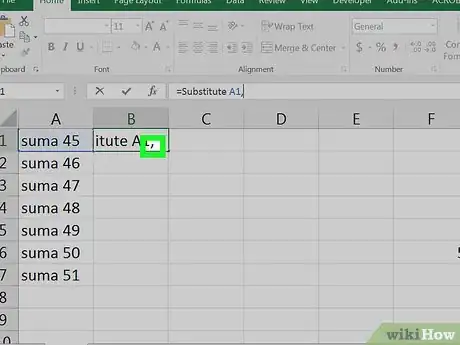 Image titled Remove Spaces Between Characters and Numbers in Excel Step 12