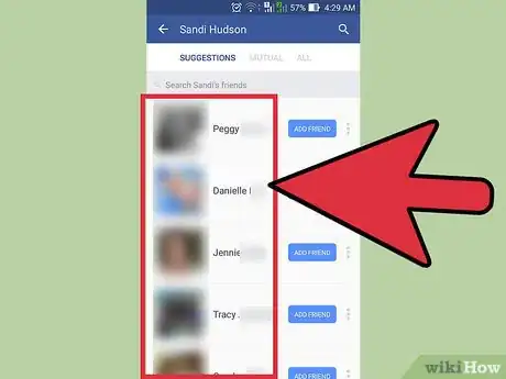 Image titled Get Mutual Friends on Facebook Step 8