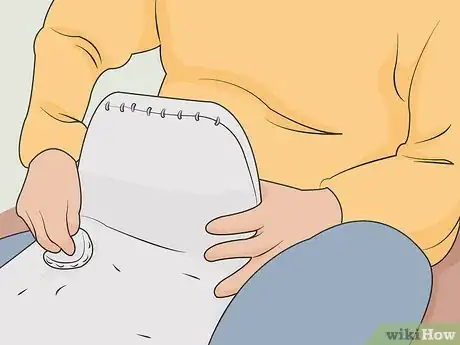 Image titled Remove Puck Marks from Goalie Pads Step 02