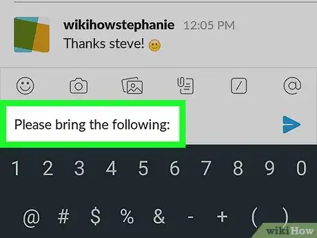 Image titled Enter Multiple Lines on Slack on Android Step 3
