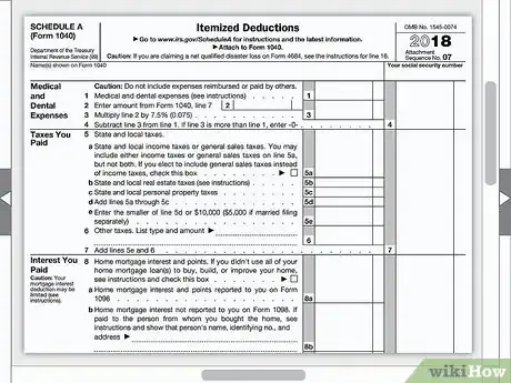 Image titled Deduct Mortgage Interest Step 6