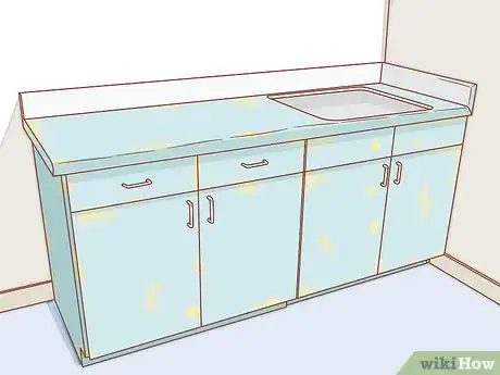 Image titled Paint Kitchen Cupboards Step 14