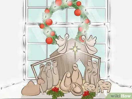 Image titled Decorate a Nativity Scene Step 10