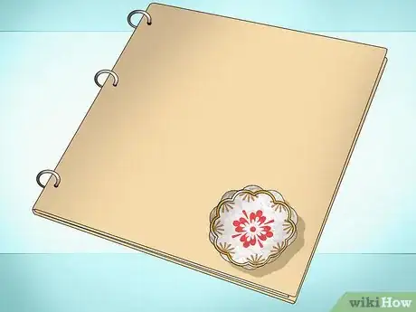 Image titled Create Vintage Flower Scrapbook Embellishments Step 9