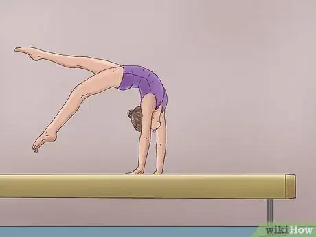 Image titled Do to Back Walkovers on the Beam Step 22