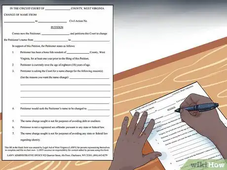 Image titled Change Your Name in West Virginia Step 3