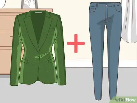 Image titled Wear a Velvet Blazer Step 3