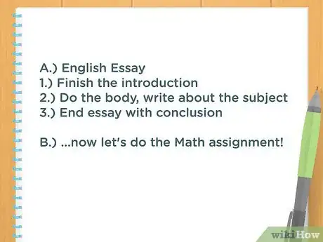 Image titled Not Procrastinate With Homework Step 10