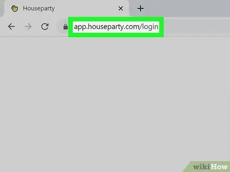 Image titled Use Houseparty on Chrome Step 1