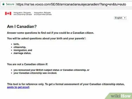 Image titled Get Dual Citizenship in Canada Step 1