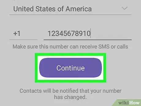 Image titled Change Number on Viber on Android Step 9