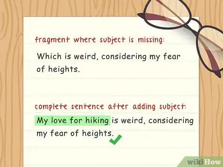 Image titled Avoid Sentence Fragments Step 9