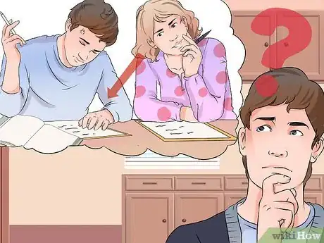 Image titled Deal With a Friend Who Copies You Step 1