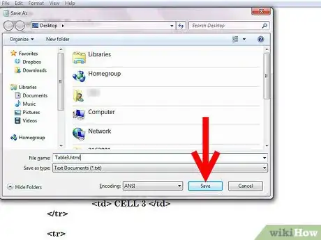 Image titled Add a Table Into HTML File Step 13
